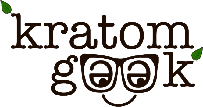 Kratom Geek Logo Black