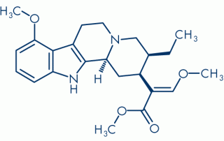 Featured Image depicting a graphic designed atom map for the alkaloid mitragynine